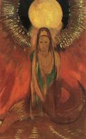 Redon, Odilon - The Flame (Goddess of Fire)